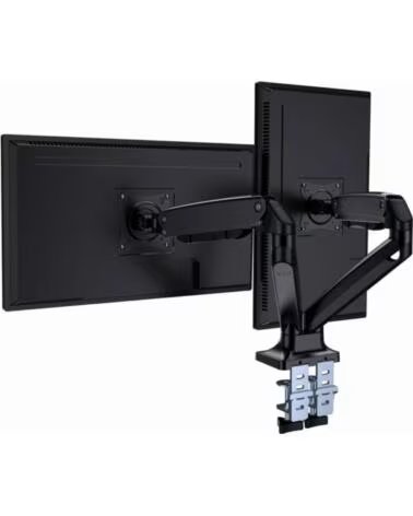 GEMBIRD BRAZO DE MONITOR PARA 2 PANTALLAS DE ESCRITORIO AJUSTABLE