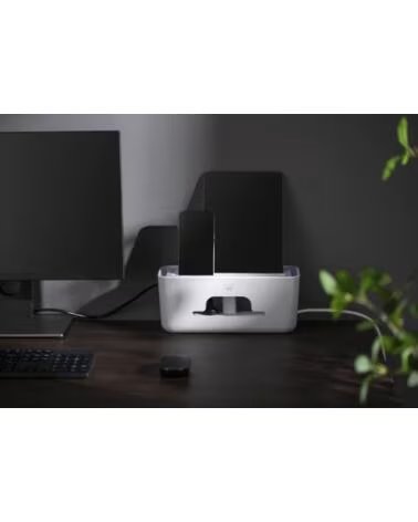 EWENT CAJA DE ORGANIZACION DE CABLE CON SOPORTE 307X135X130MM