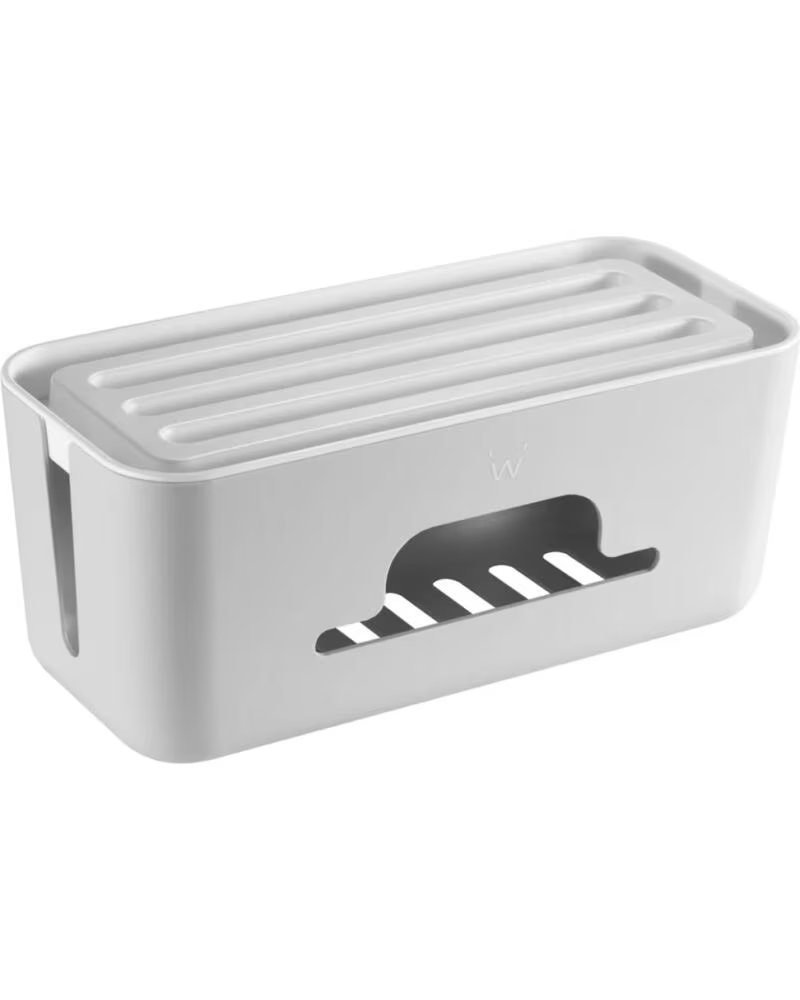 EWENT CAJA DE ORGANIZACION DE CABLE CON SOPORTE 307X135X130MM