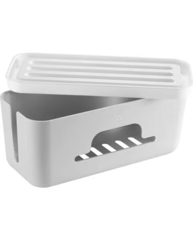 EWENT CAJA DE ORGANIZACION DE CABLE CON SOPORTE 307X135X130MM