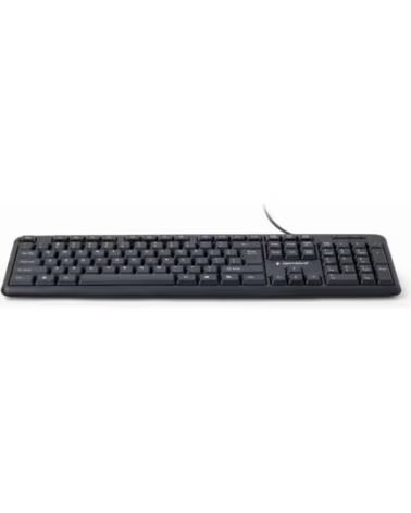 GEMBIRD TECLADO USB DISENO EEUU BLACK