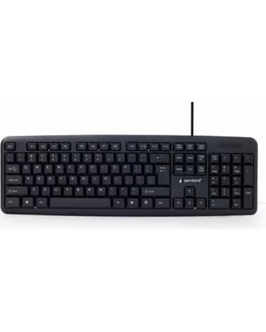 GEMBIRD TECLADO USB DISENO EEUU BLACK