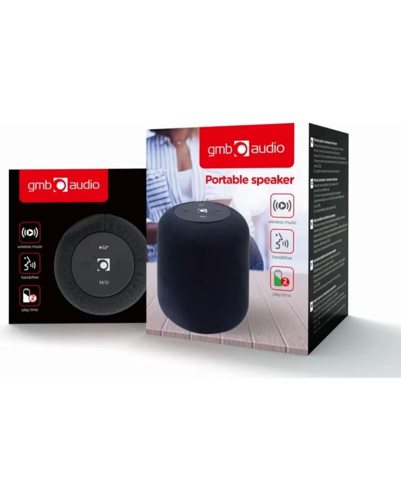 GEMBIRD ALTAVOZ PORTATIL 5W BLUETOOTH CON MICRO BLACK