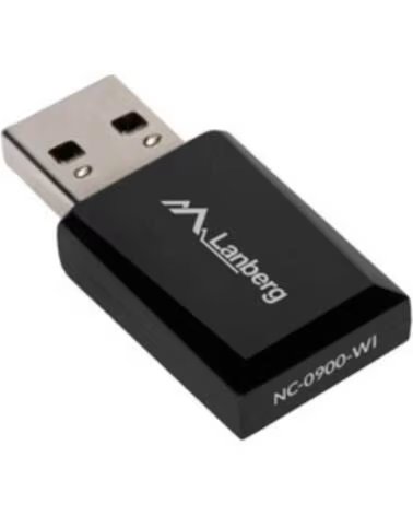 LANBERG ADAPTADOR A USB 2 0 WIFI 6 DUAL BAND AX900 2 4-5GHZ RED