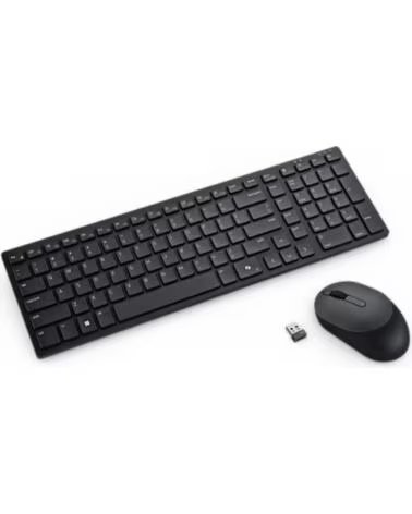 DELL COMBO TECLADO RATON PRO SILENCIOSO KM555 INALAMBRICO BLACK