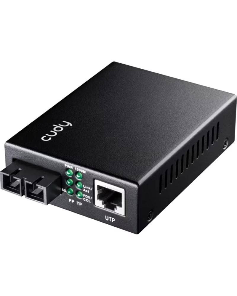 CUDY CONVERSOR 10-100-1000M GIGABIT ETHERNET MEDIA CONVERTER