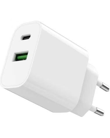 GEMBIRD CARGADOR RAPIDO USB DE 2 PUERTOS Y 20 W WHITE