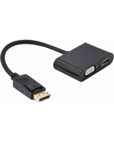GEMBIRD DISPLAY PORT MACHO A HDMI HEMBRA CABLE ADAPTADOR VGA BLACK