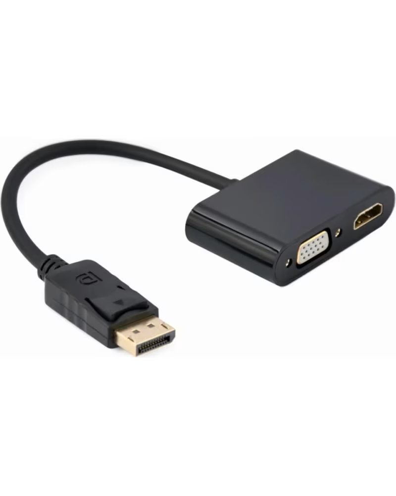 GEMBIRD DISPLAY PORT MACHO A HDMI HEMBRA CABLE ADAPTADOR VGA BLACK