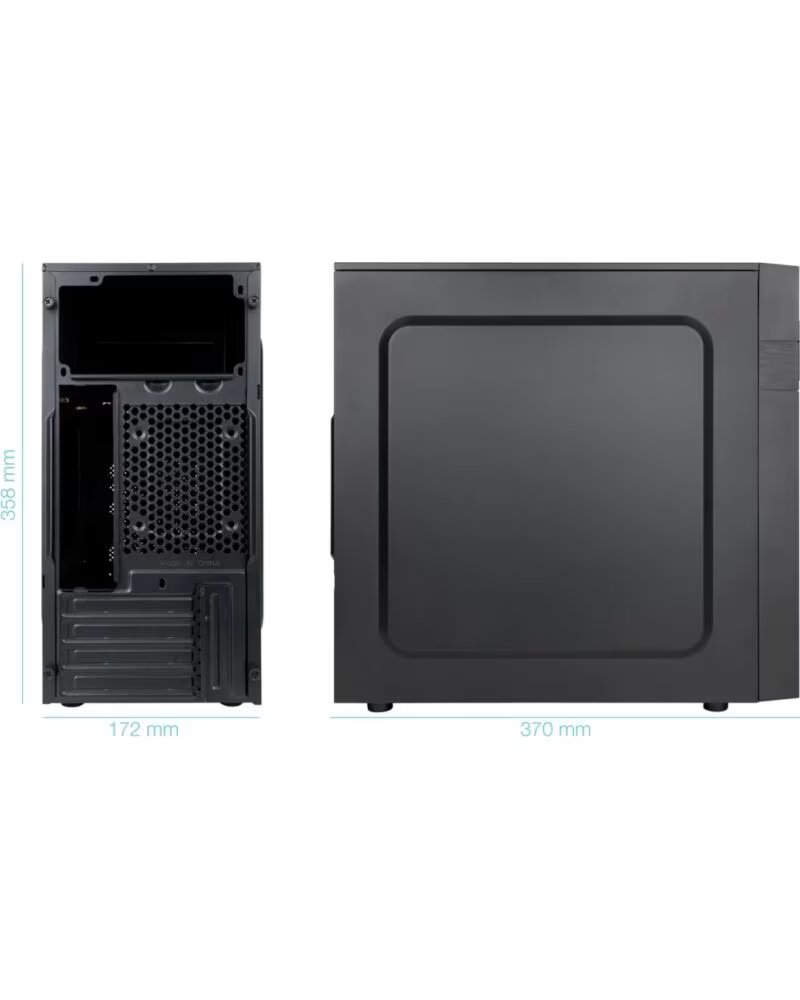 TOOQ CAJA MINITORRE MATX ISOBOX ULTRA 500W USB-C