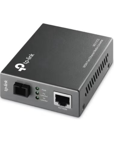 TP-LINK CONVERTIDOR RJ45 10-100 A FIBRA MONOMODO SC