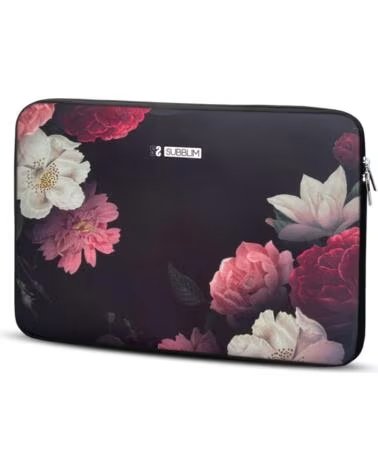 SUBBLIM FUNDA PORTATIL TRENDY SLEEVE NEO FLOWERS 15 6