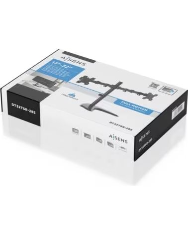 AISENS SOPORTE MONITOR MESA PEANA GIRA INCLI MONITOR 3 PIV 2