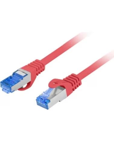 LANBERG CABLE LATIGUILLO CAT 6A S-FTP LSZH CCA 2M ROJO FLUKE RED