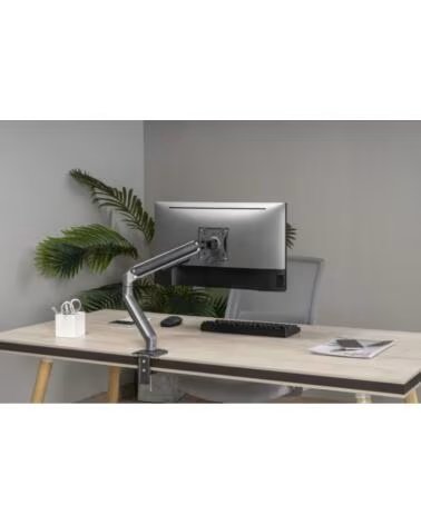 GEMBIRD BRAZO AJUSTABLE PARA MONITOR EN ESCRITORIO ESPACIAL GREY