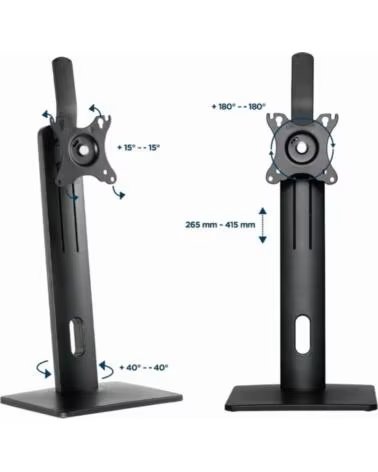 GEMBIRD SOPORTE DE MONITOR PARA ESCRITORIO AJUSTABLE EN ALTURA