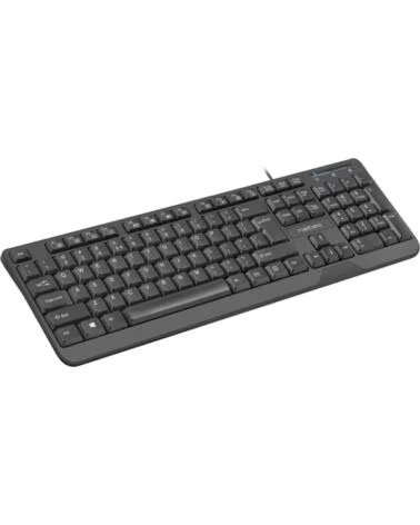 NATEC TECLADO TROUT SLIM USB BLACK