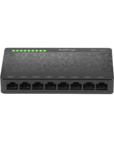 LANBERG SWITCH 8 PUERTOS GIGABIT RJ45 ETHERNET