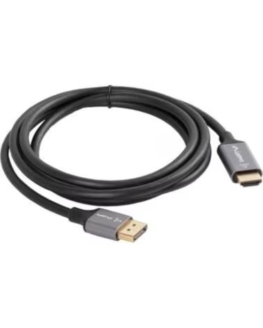 LANBERG CABLE DISPLAYPORT A HDMI 4K MACHO-MACHO 1 8M -PLATA BLACK