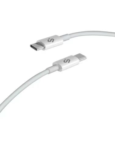 SUBBLIM CABLE PLUS 100W C-C 2M WHITE