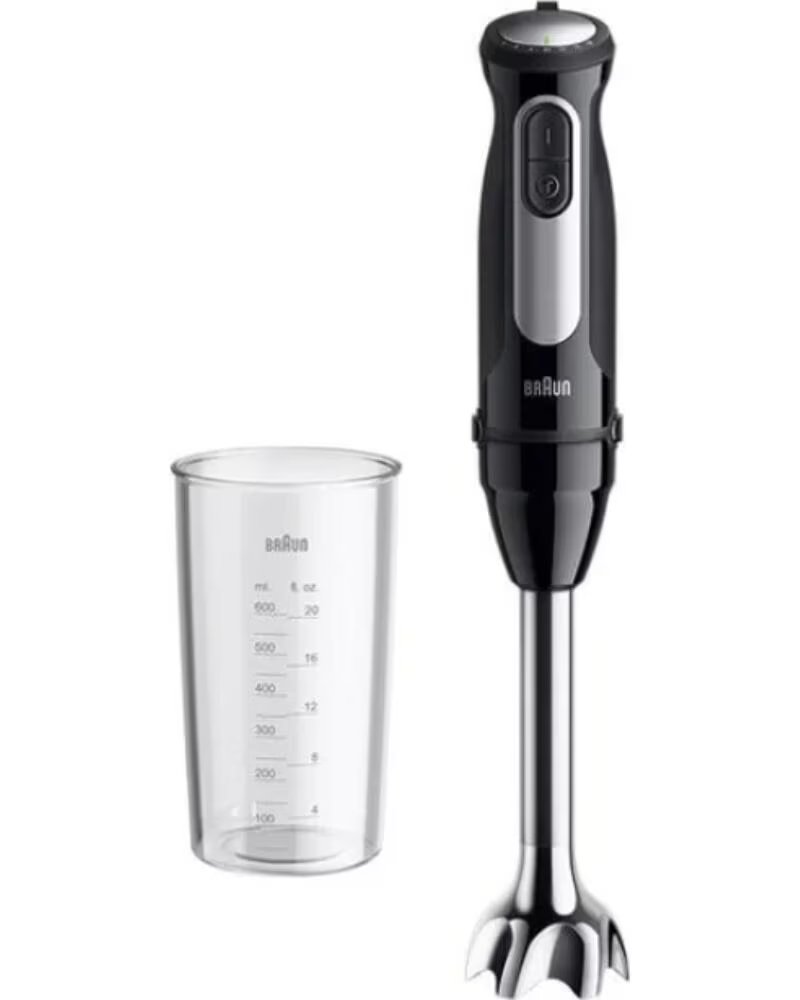 BRAUN BATIDORA DE MANO MQ55001M 1000W 25 VEL BLACK