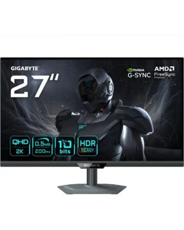 GIGABYTE MONITOR 27 G27Q20 QHD IPS 200HZ FREESYNC