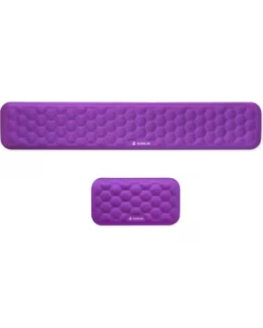 SUBBLIM PACK REPOSAMUNECAS ERGO AIRPADDING RATON TECLADO PURPLE