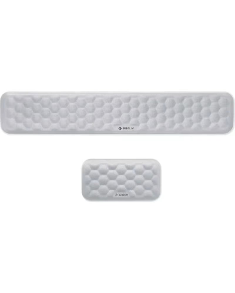 SUBBLIM PACK REPOSAMUNECAS ERGO AIRPADDING RATON TECLADO SILVER