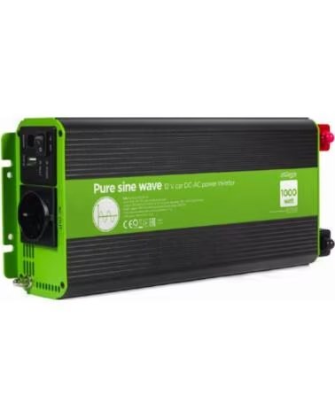 GEMBIRD INVERSOR CORRIENTE DC-AC COCHE DE ONDA SINUSOIDAL PURA DE