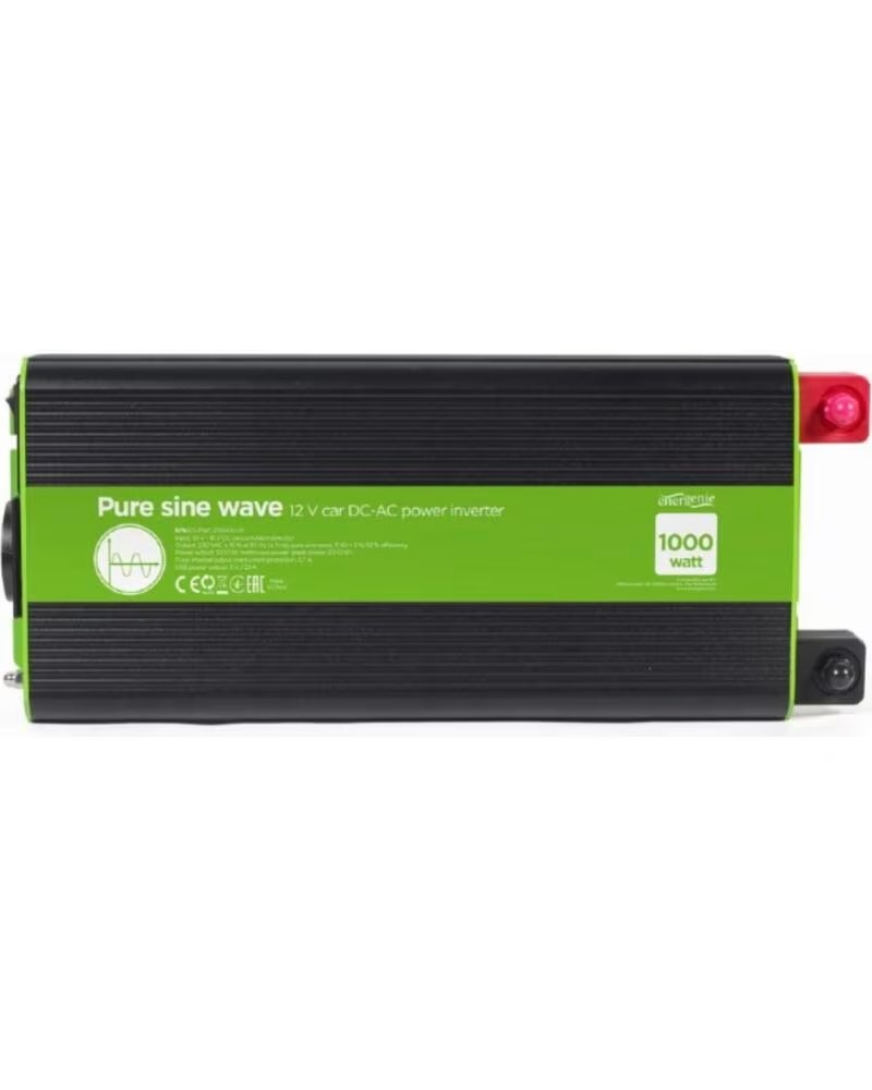 GEMBIRD INVERSOR CORRIENTE DC-AC COCHE DE ONDA SINUSOIDAL PURA DE