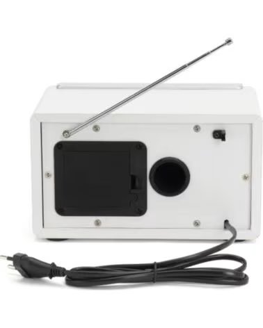 DENVER RADIO DE DISENO MODERNO WHITE