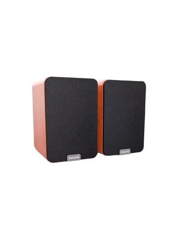 AIWA SP-A200 SISTEMA DE ALTAVOCES INALÁMBRICOS HIFI 50W MADERA