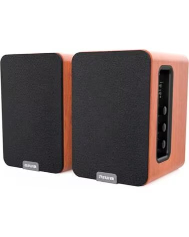 AIWA SP-A200 SISTEMA DE ALTAVOCES INALÁMBRICOS HIFI 50W MADERA
