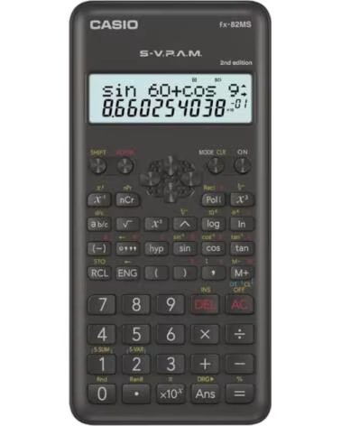 CASIO FX-82MS-2 - CALCULADORA CIENTIFICA ESTANDAR BLACK