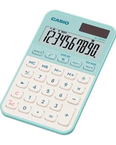 CASIO SL-310YC CLARO - CALCULADORA DE BOLSILLO GREEN