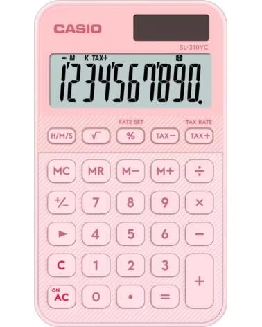 CASIO SL-310YC CLARO - CALCULADORA DE BOLSILLO PINK