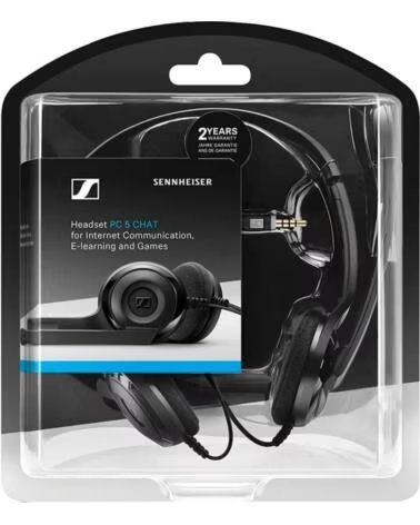 EPOS SENNHEISER EPOS PC 5 CHAT - AURICULAR ONEAR CON CABLE BLACK