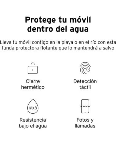HEAD FUNDA FLOTANTE IMPERMEABLE - ESTANCA IPX8 - UNIVERSAL