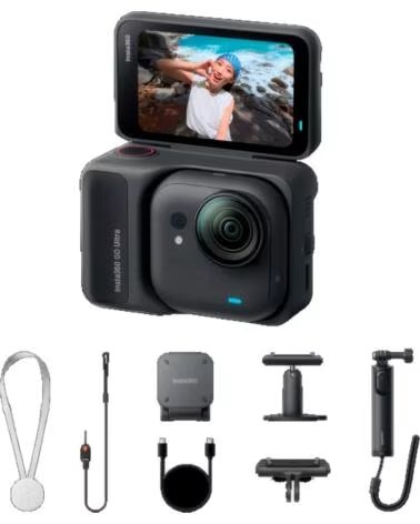 INSTA360 GO ULTRA CREATOR BUNDLE MIDNIGHT - VIDEOCAMARA BLACK