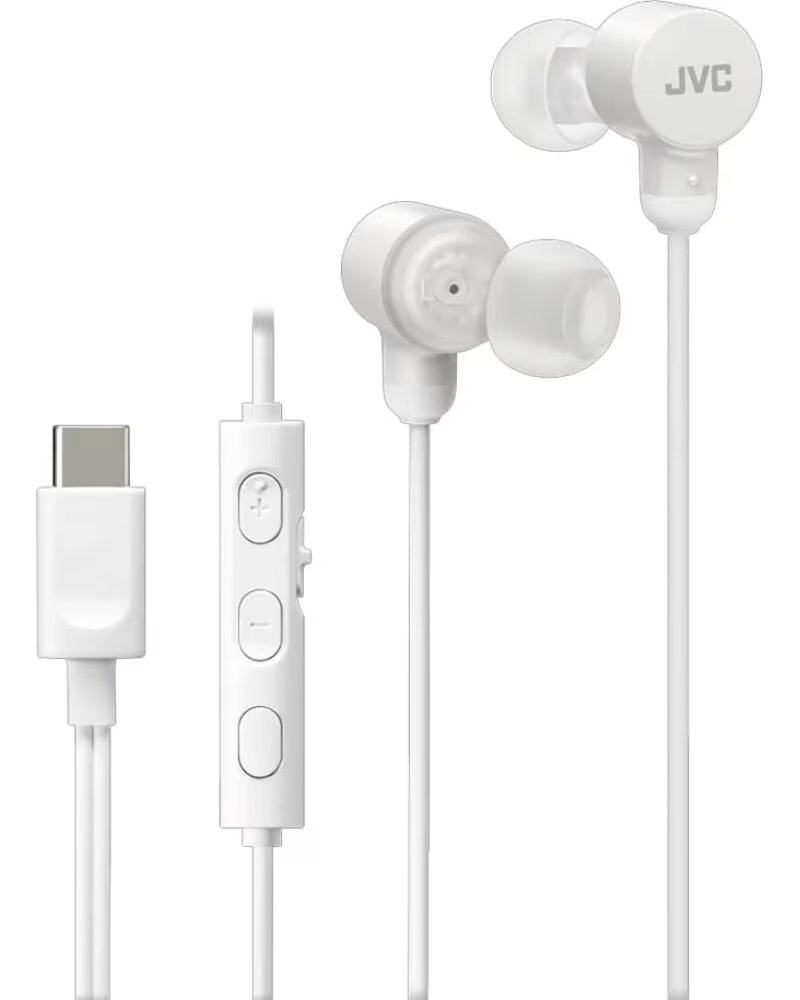 JVC HA-FR29UC - AURICULARES CON CABLE USB-C MICROFONO Y WHITE