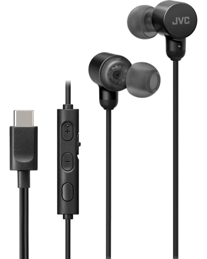 JVC HA-FR29UC - AURICULARES CON CABLE USB-C MICROFONO Y BLACK