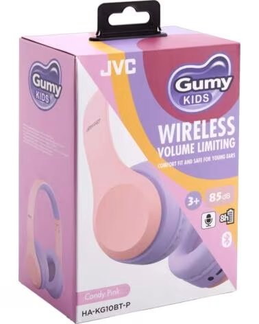 JVC HA-KG10BT-P CANDY - AURICULARES INALAMBRICOS DE DIADEMA PINK