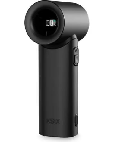 KSIX AIRGO TURBO - VENTILADOR PORTATIL DE 5 VELOCIDADES BLACK