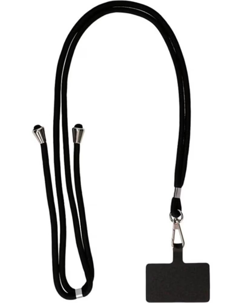 KSIX BXCORD01 - CORREA DE CUELLO PARA SMARTPHONE BLACK