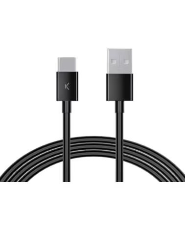 KSIX BXCUSBC04 - CABLE DE CARGA Y DATOS USB-A A USB-C - 25W BLACK