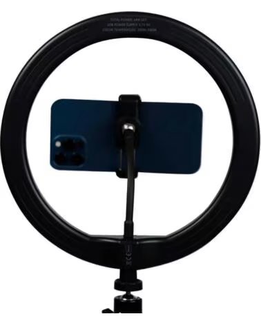 KSIX BXYOUTUB02 - ARO DE LUZ Y SOPORTE TRIPODE PARA SMARTPHONE