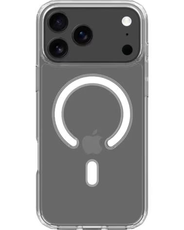KSIX FUNDA FLEX COMPATIBLE CON MAGCHARGE - APPLE TRANSPARENT