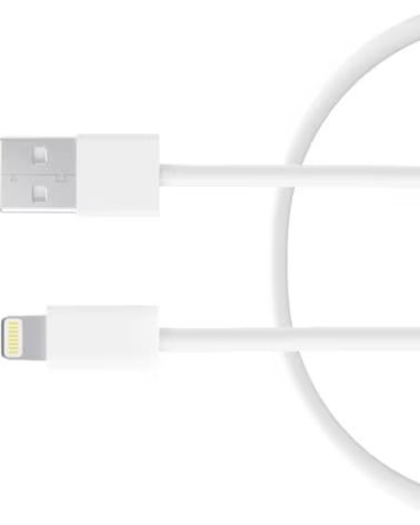 KSIX LCL2001ALB - CABLE USB-A M A LIGHTNING M 1M WHITE