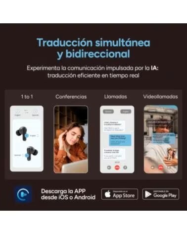 KSIX ULTIMAI - AURICULARES INALAMBRICOS ULTIMAI - IA BLACK
