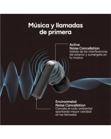 KSIX ULTIMAI - AURICULARES INALAMBRICOS ULTIMAI - IA BLACK